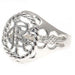 Rangers FC Silver Plated Crest Ring Medium - Excellent Pick