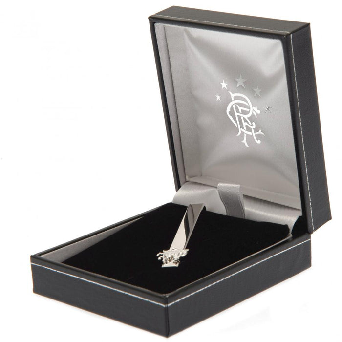 Rangers FC Silver Plated Tie Slide - Excellent Pick