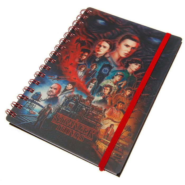 Stranger Things 4 3D Notebook Vecna - Excellent Pick