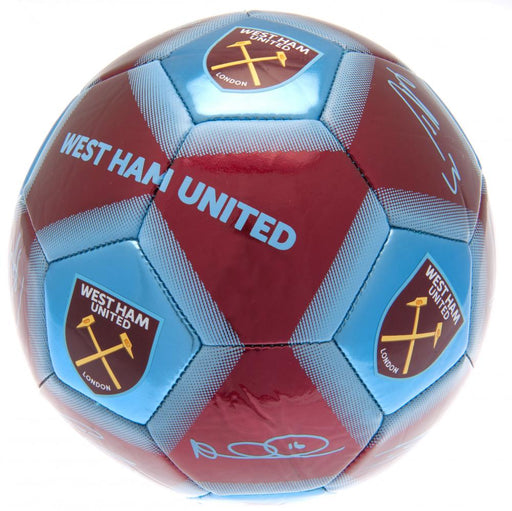 West Ham United FC Football Signature - Excellent Pick